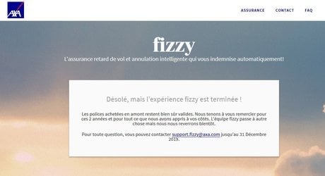 Axa Fizzy clap fin Blockchain