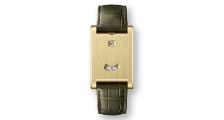Tank Cartier privé à guichet, 52.000 euros.
