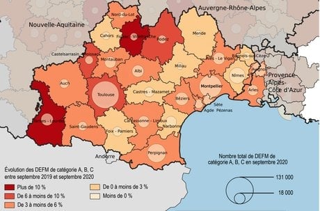 chomage occitanie