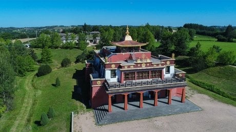 Temple bouddhiste.