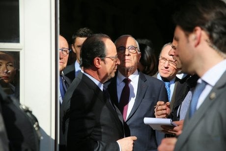 Hollande à Figeac