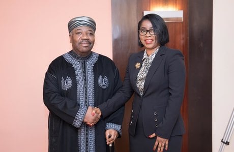Rose Christiane Ossouka Raponda bongo ali Gabon