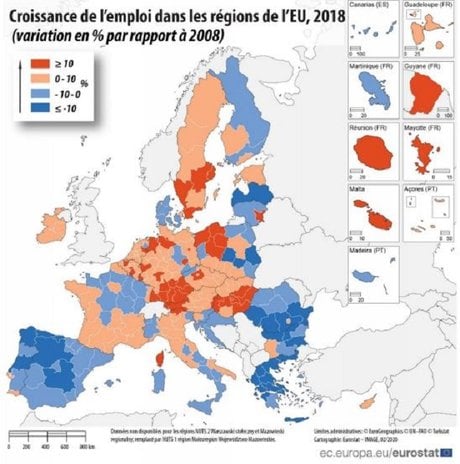 croissance emploi UE