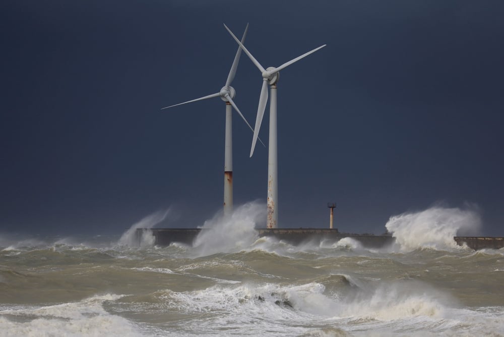La tempete ciaran frappe une partie de la france