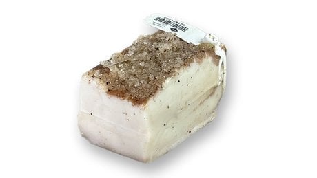 Lardo di Colonnata IGP, Guadagni. 19,90 euros les 300 grammes.
