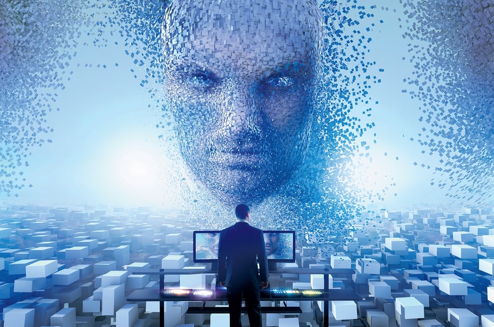 IA, intelligence artificielle, allégorie, illustration