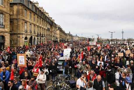 Manifestation retraites Bordeaux