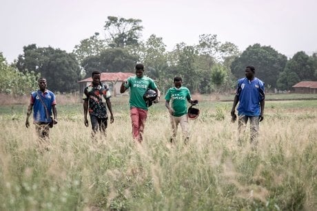 enqueteurs projet prise mitsio motu togo