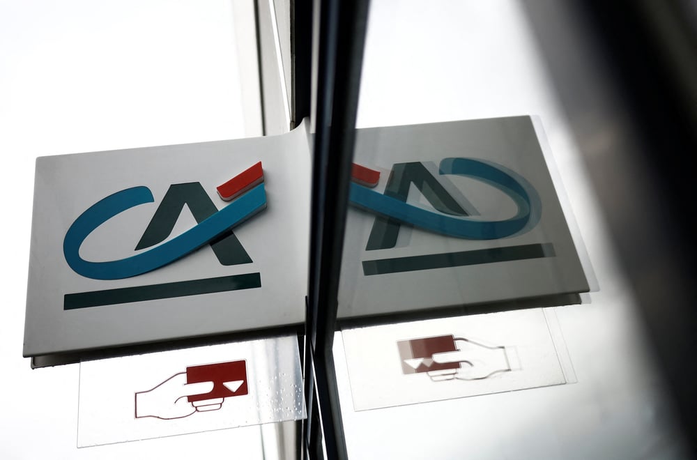 Le logo de credit agricole