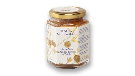 Confiture d'orange Tenuta Serravalle. 8,80 euros le pot de 210 grammes.