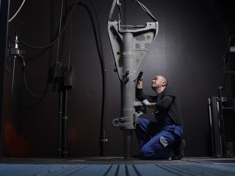 Landing gear surface