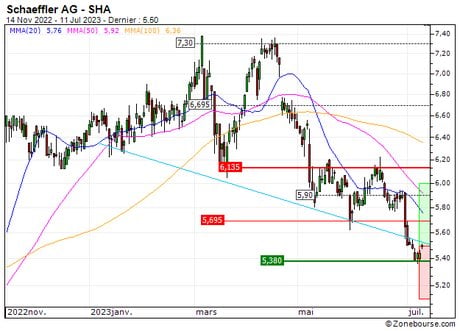 Schaeffler AG : Excessivement sanctionné ? (IU94S)