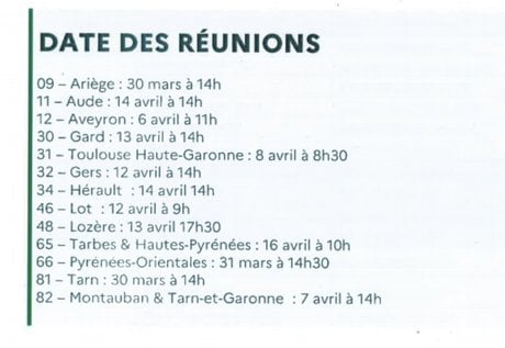 Réunions France Relance