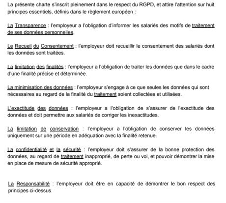 Charte Ethique et Numérique RH