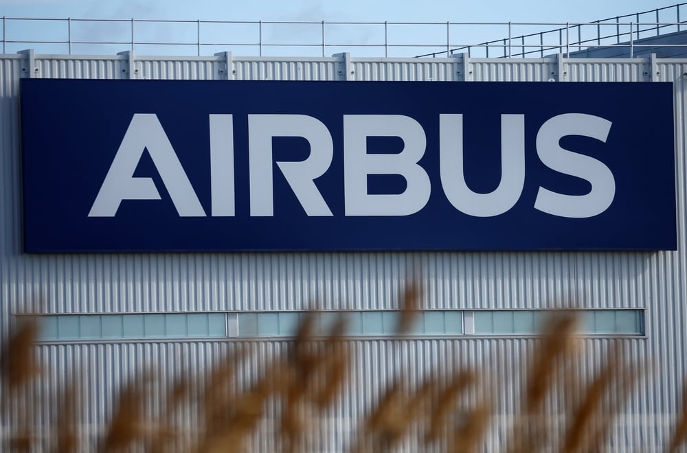 Une uzine d'airbus pres de saint-nazaire, france