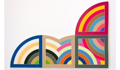 Frank Stella, Agbatana II, 1968. Collection MAMC