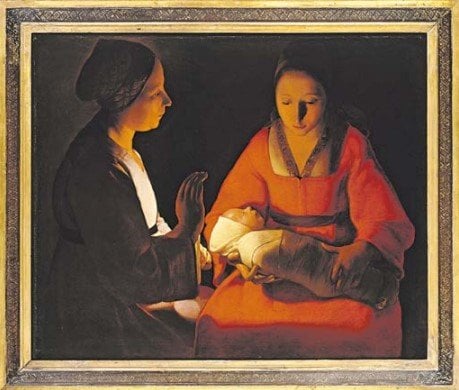 Le nouveau-né de Georges de La Tour