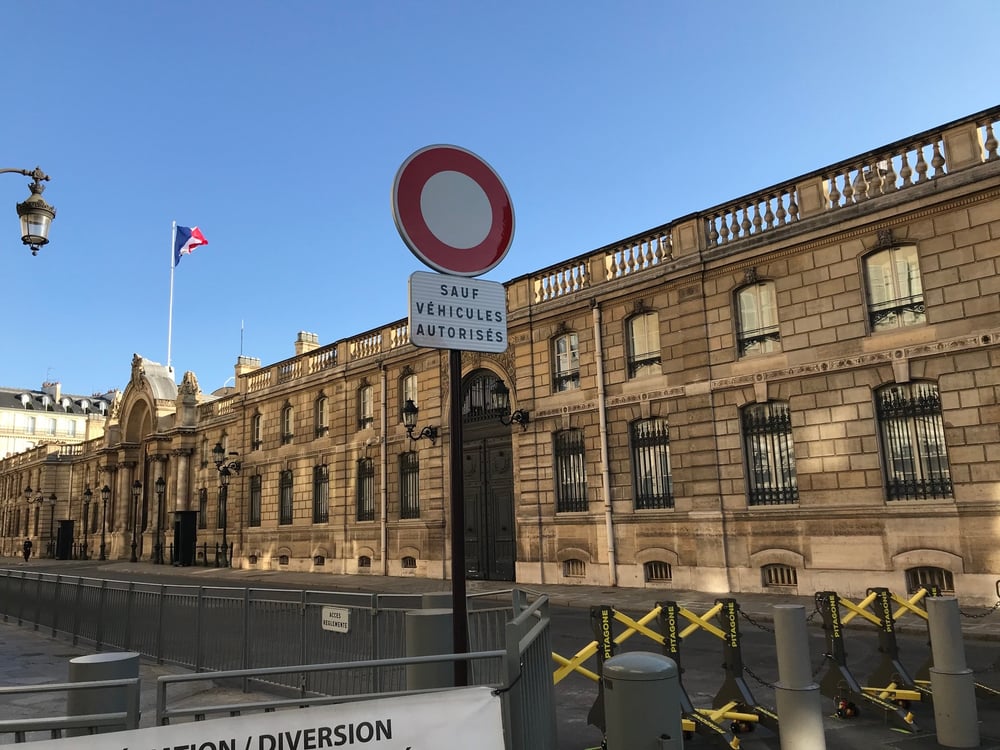 L'Elysée confinement