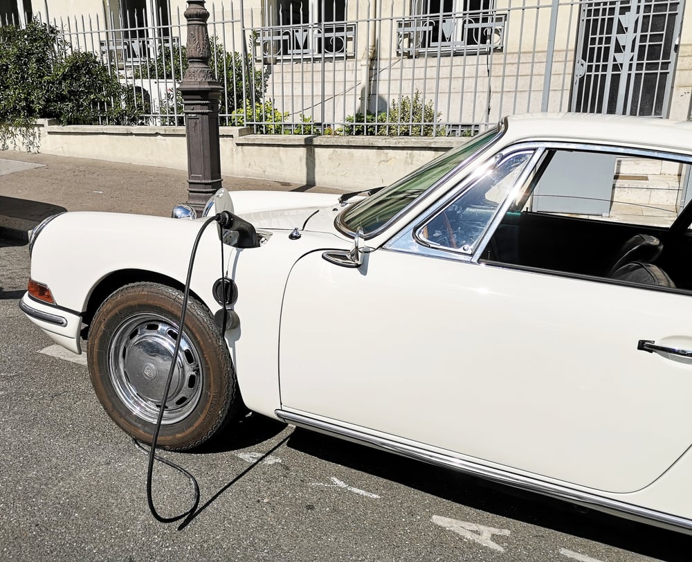 Porsche 912 de 1968 après un rétrofit