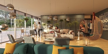 La 1e résidence Casa Moov, conçu par Hélénis, sera construite à Montpellier, dans le quartier universitaire Hôpitaux-Faculté.