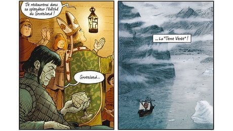 « La Terre verte », d'Alain Ayroles, Hervé Tanquerelle et Isabelle Merlet, Mirages-Delcourt,256 pages,34,95 euros.