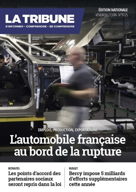 Une du vendredi 27 juin