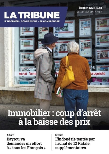 La Une de La Tribune - Mercredi 28 mai