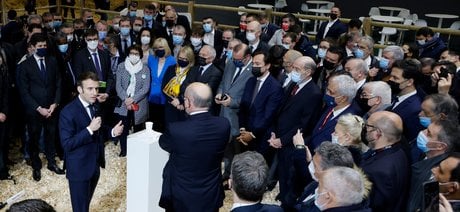 Macron, Denormandie, salon de l'Agriculture