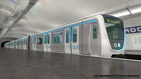 MF19, Métro Fer 2019, Alstom, Bombardier