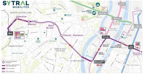 TEOL Sytral Mobilités Lyon