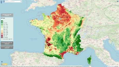 carte pesticides solagro