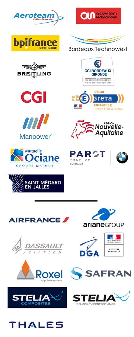 Visuel partenaires Talents aéro 2017