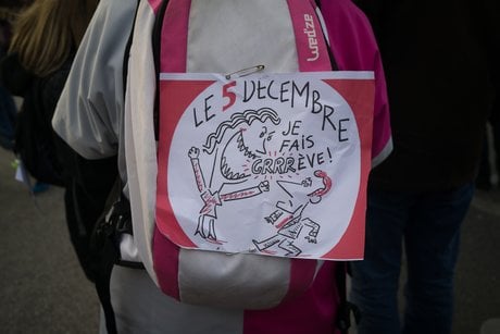 Manifestation retraites 5 décembre
