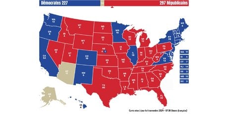 Carte maj 7H30 - USA Elec 2024