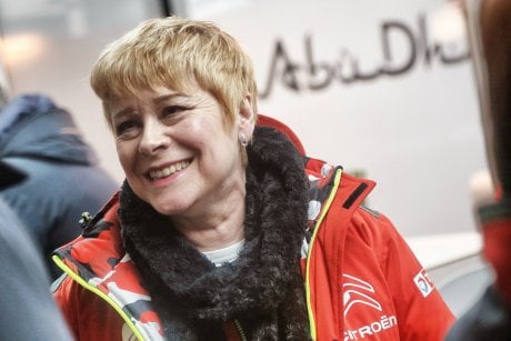 Linda Jackson après le rallye Monte Carlo