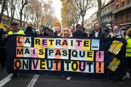 Manifestation retraites 5 décembre