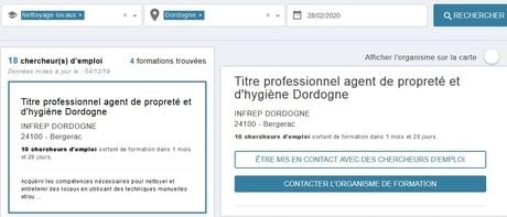 La bonne compétence pro Pôle emploi