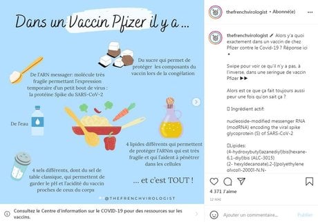 The French Virologist Océane Sorel Covid-19 vaccins vulgarisation