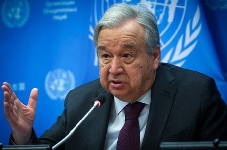 Le secretaire general des nations unies antonio guterres