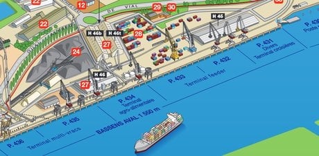 Port terminal de Bassens