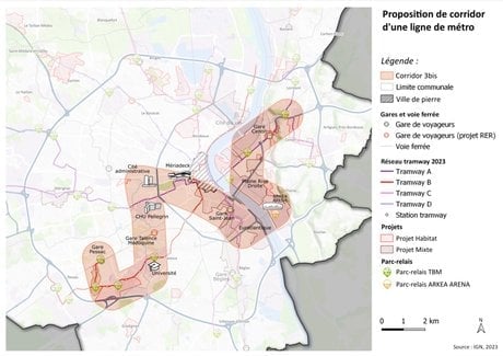 Métro bordeaux