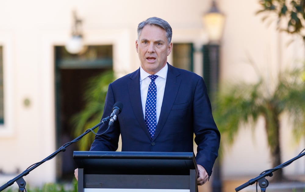 Richard Marles ministre de la Défense australien