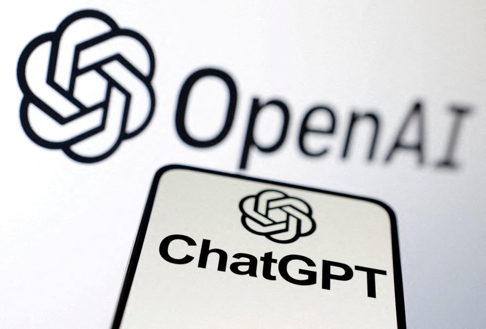 Les logos d'openai et de chatgpt