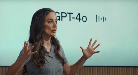 Mira Murati présente GPT-4o
