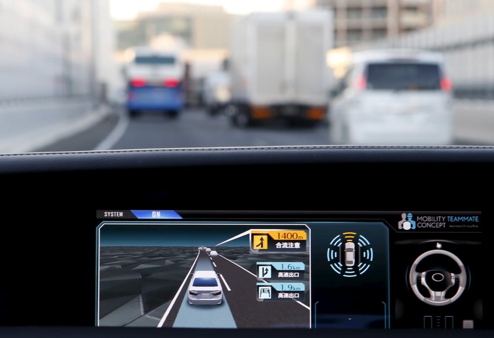 voiture autonome, Toyota