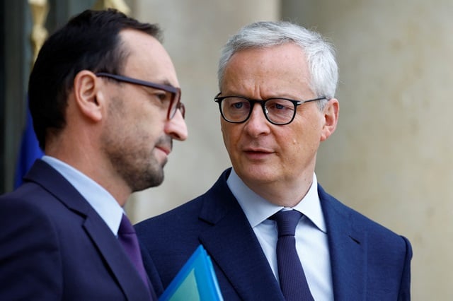 Bruno Le Maire et Thomas Cazenave