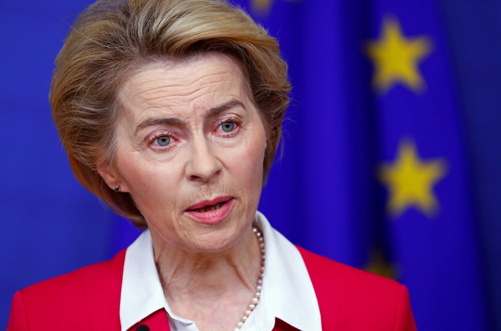 Ursula von der Leyen, présidente de la Commission européenne
