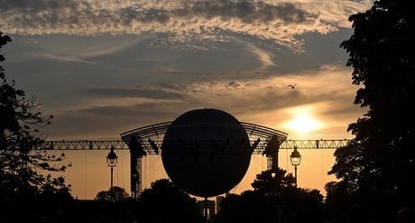 Vasque olympique soir