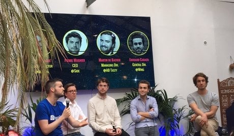 Lors de la conférence organisée par GoCardless, les quatre intervenants ont livré leurs conseils au futurs startuppers français envisageant de franchir la Manche pour implanter leur jeune pousse.