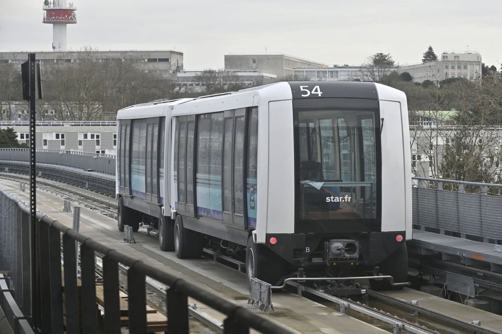 Rennes, métro automatique, ligne b, Cityval, Siemens Mobility